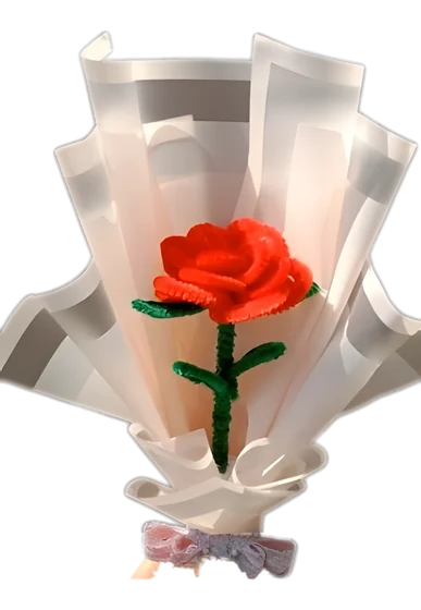 Rosa roja eterna